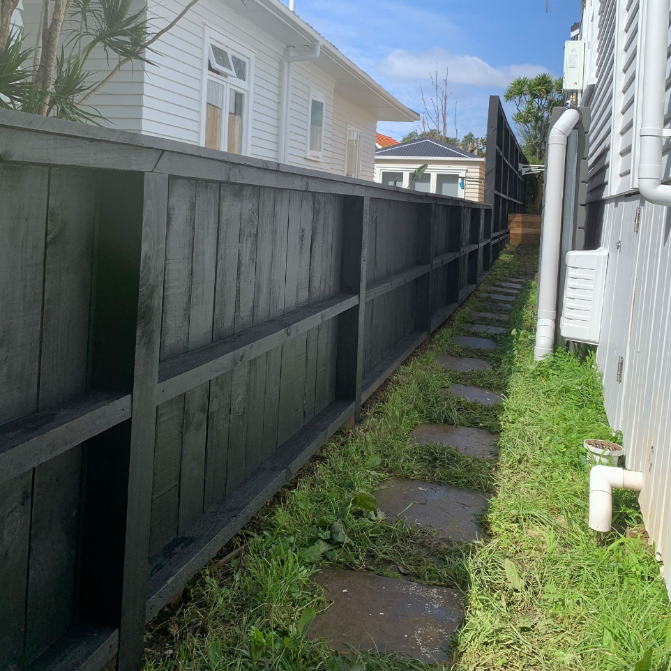 Westmere fence stain